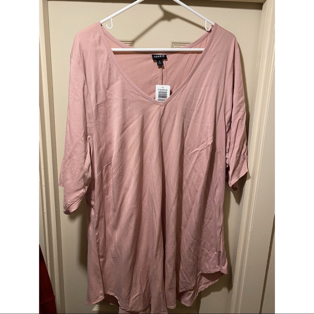 Torrid Stretchy Challis T-shirt